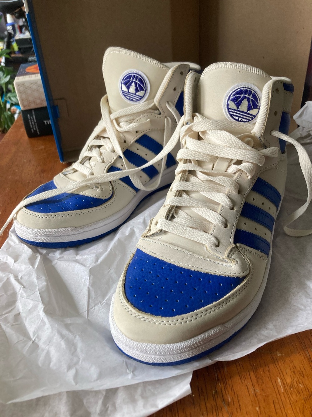 Adidas ORIGINALS TOP TEN RB Sneakers ROYAL BLUE WHITE Cream